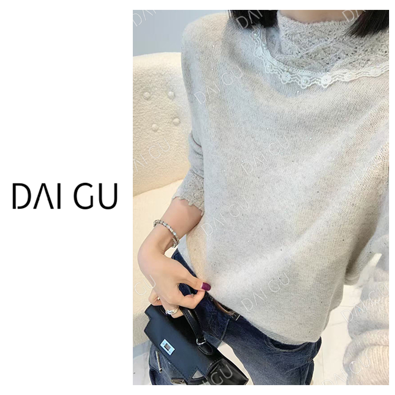 【小资女人】高配蜜熊绒~毛衫上衣宽松女装保暖显瘦毛衣打底B3762