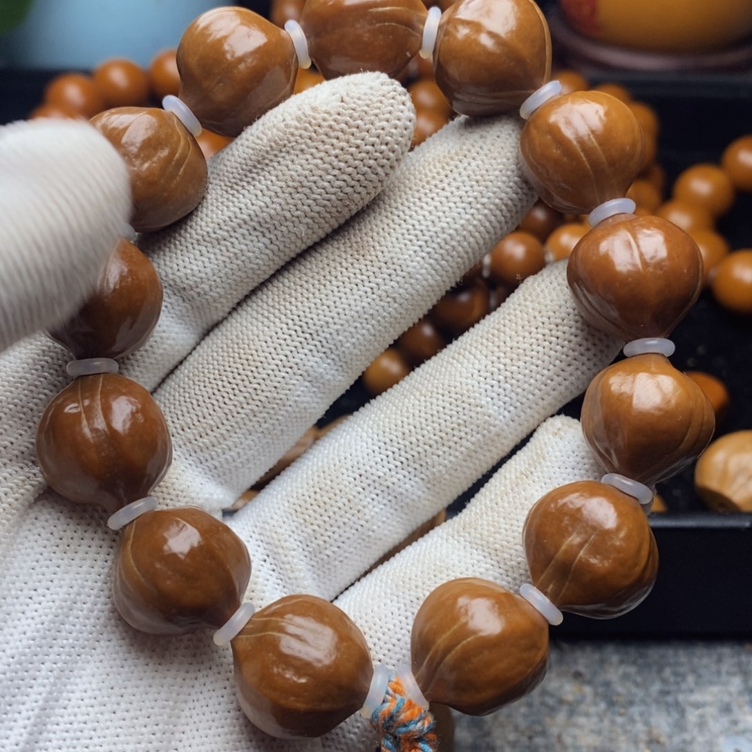 橄榄核手串/手链1.75尺寸老树铁核