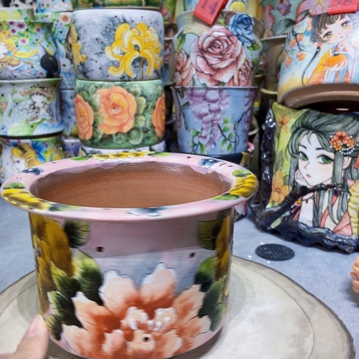 景德镇艺术手绘作品