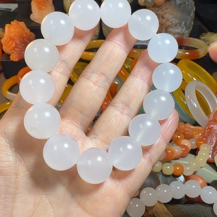 源***】石英质玉合金颈饰