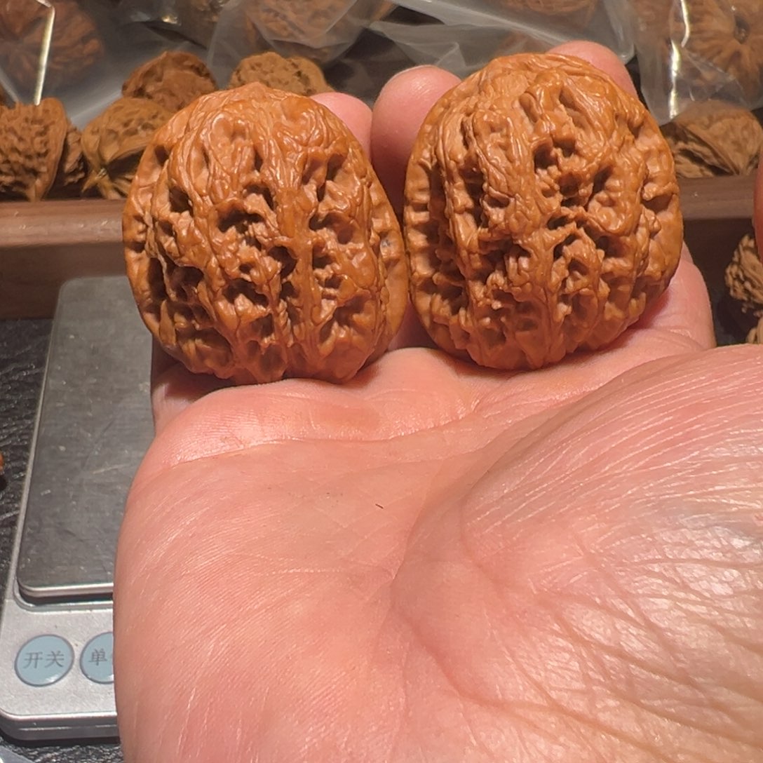 文玩核桃吊坠全品对歪将军膀