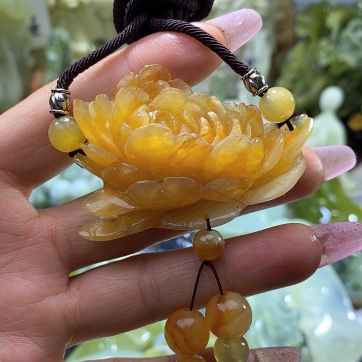 岫玉岫玉吊坠未镶嵌