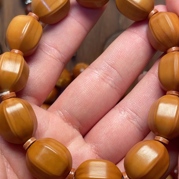 橄榄核手串/手链1.7尺寸玄武盾