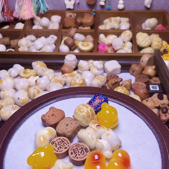 手串猴头核桃微**间小熊5发财 2星 心 3蝴蝶结富甲 平安