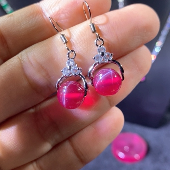 银S925镶嵌红宝石戒指