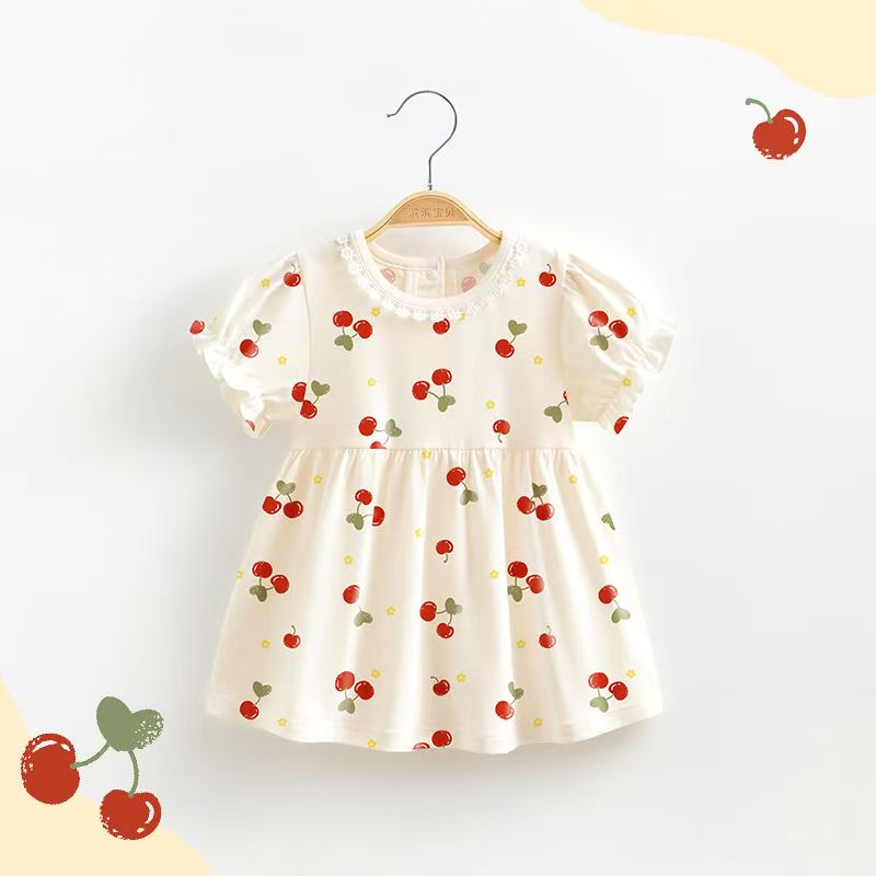 （扣号备注）女碎花可爱风连衣裙小童薄款女童婴儿