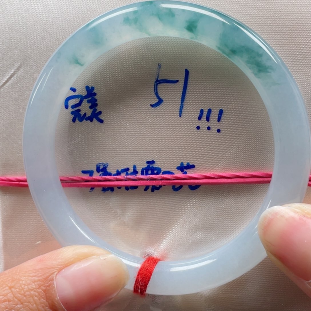 翡翠手镯未镶嵌缅甸翡翠手镯23