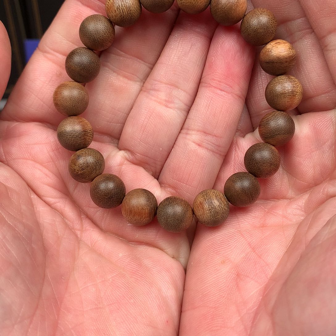 沉香手串越南芽庄白棋