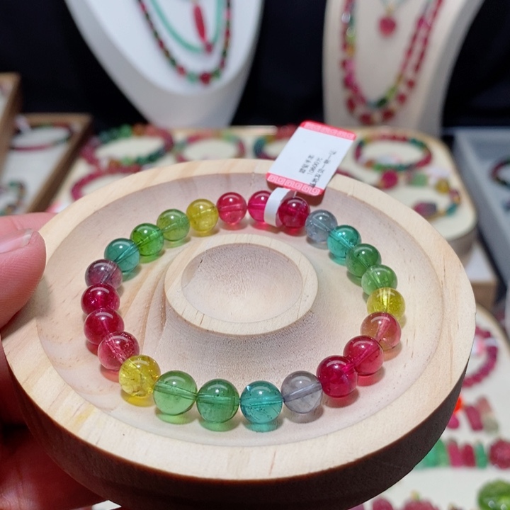 碧玺手链未镶嵌碧玺手链