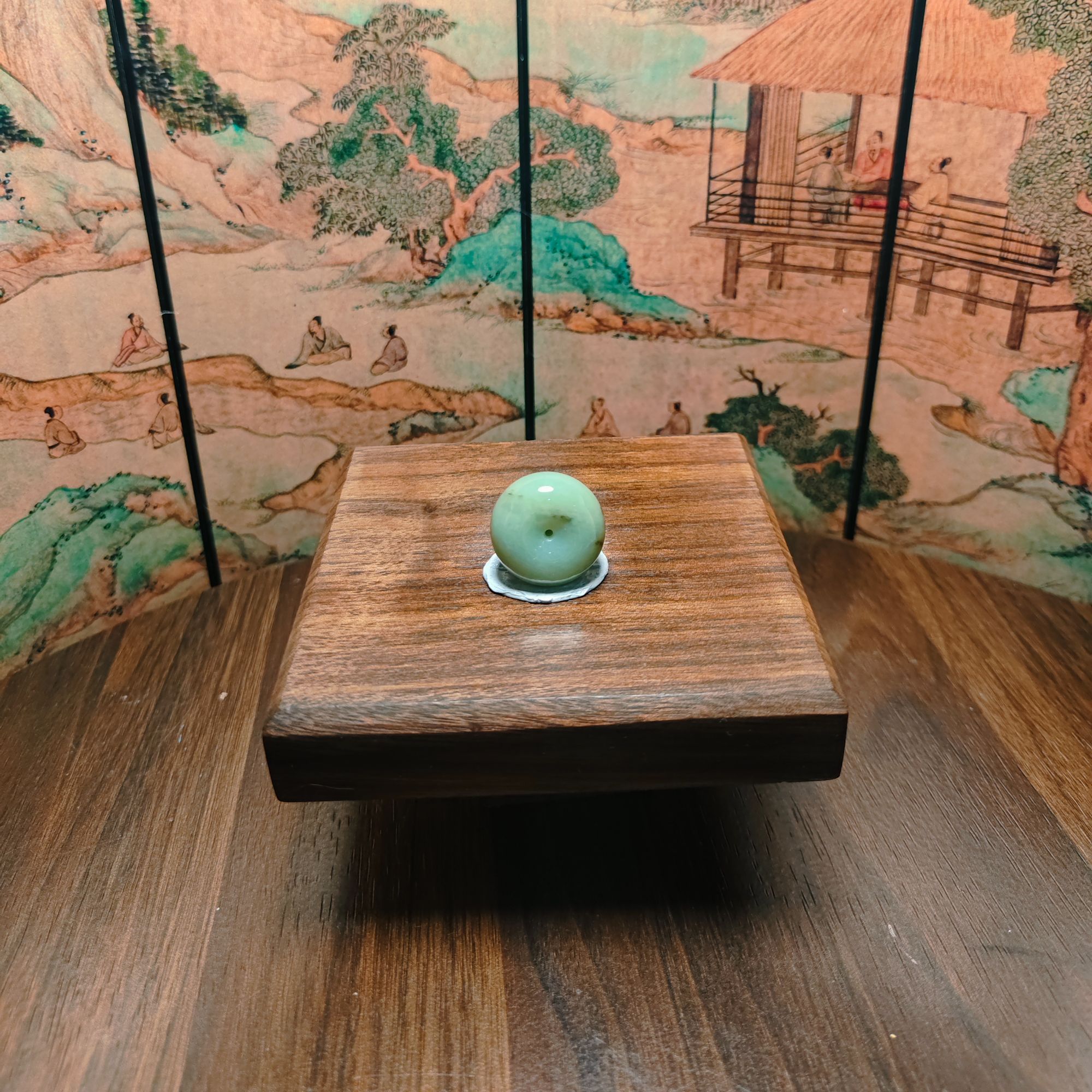 H和田玉平安扣吊坠1278