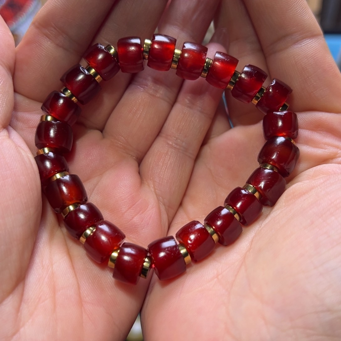 a***令玛瑙/玉髓颈饰未镶嵌