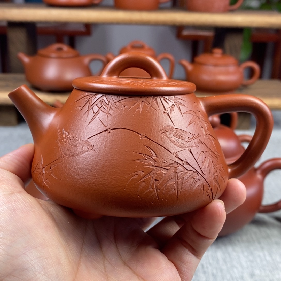 小***⁸茶壶紫砂190毫升全手工
