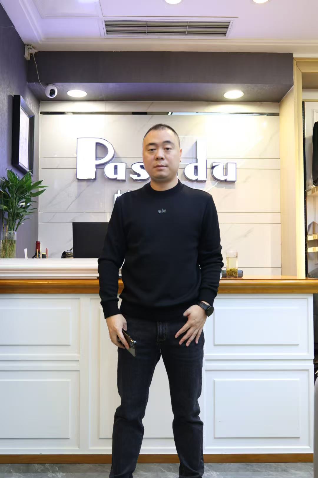 帕萨度男士冬季时尚休闲加绒卫衣MG85667