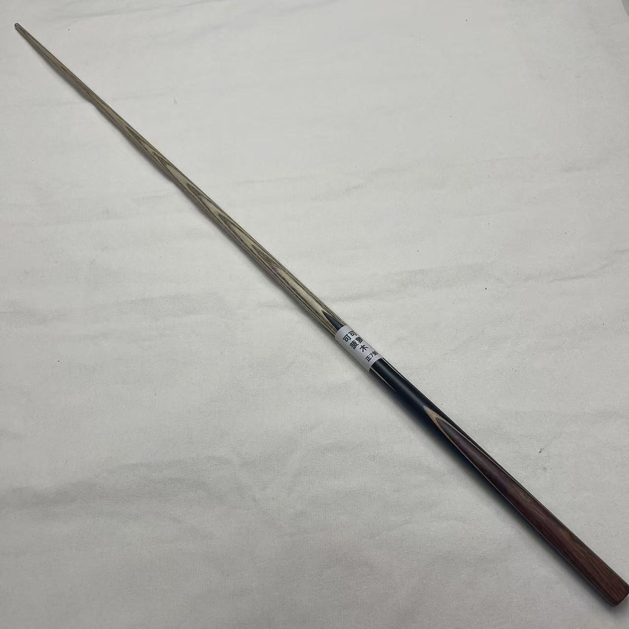 【可可菠萝木】正7剑纹 单面插花 手工制作台球杆