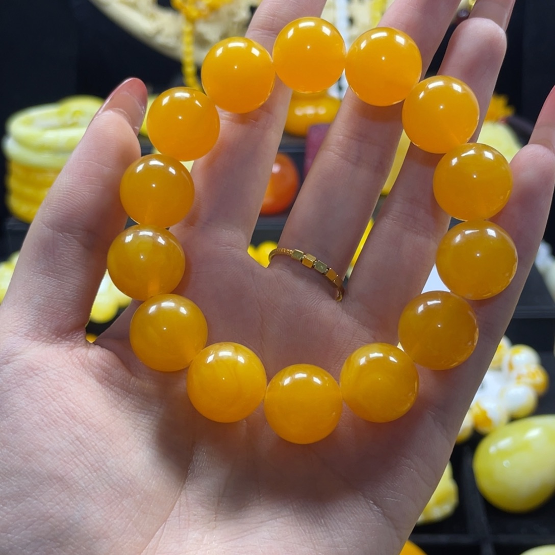 遇***缘鸡油黄浅飘花款卡16一条