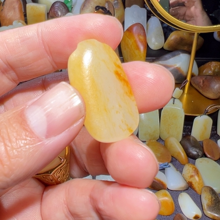 和田玉吊坠(不含链)未镶嵌艺*