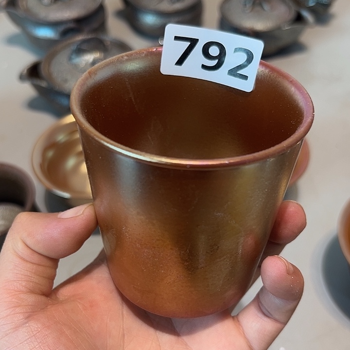 柴烧茶具陶瓷杯子