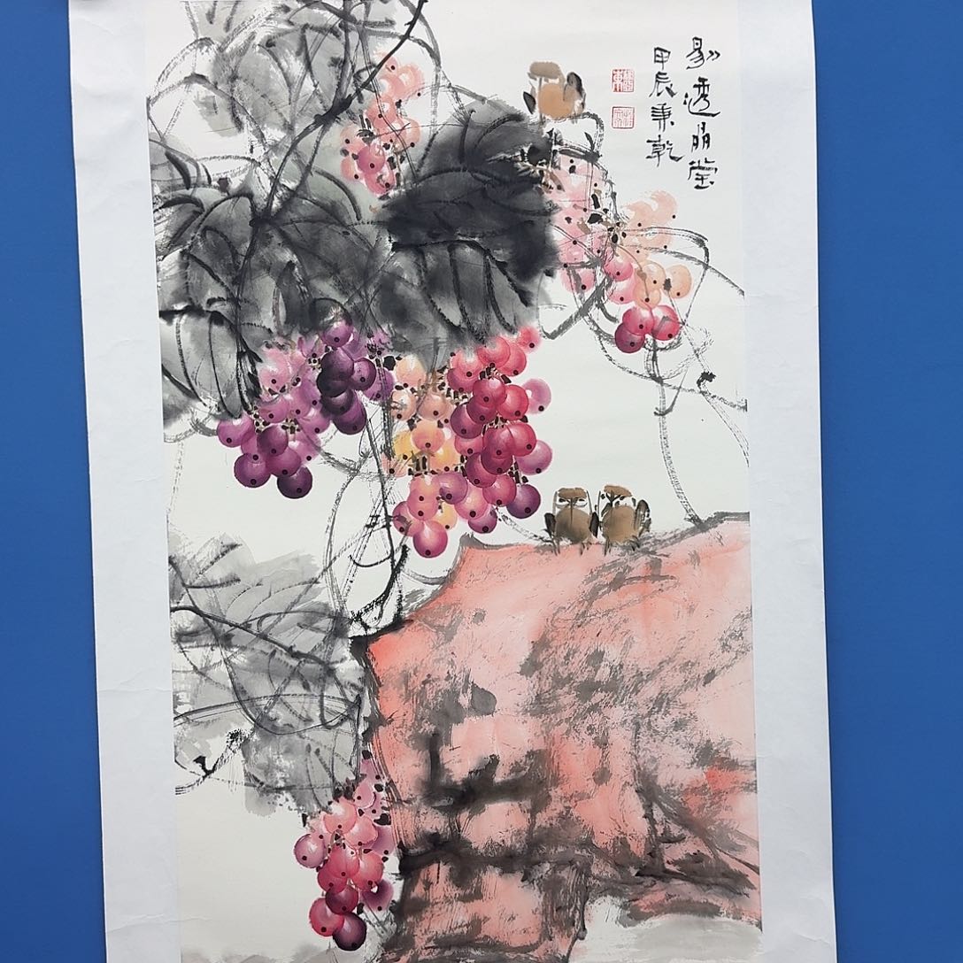 国画多次参加国内外大型