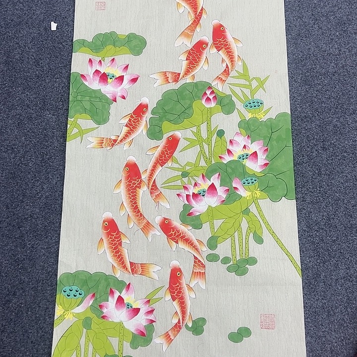 小鱼美术作品欣赏