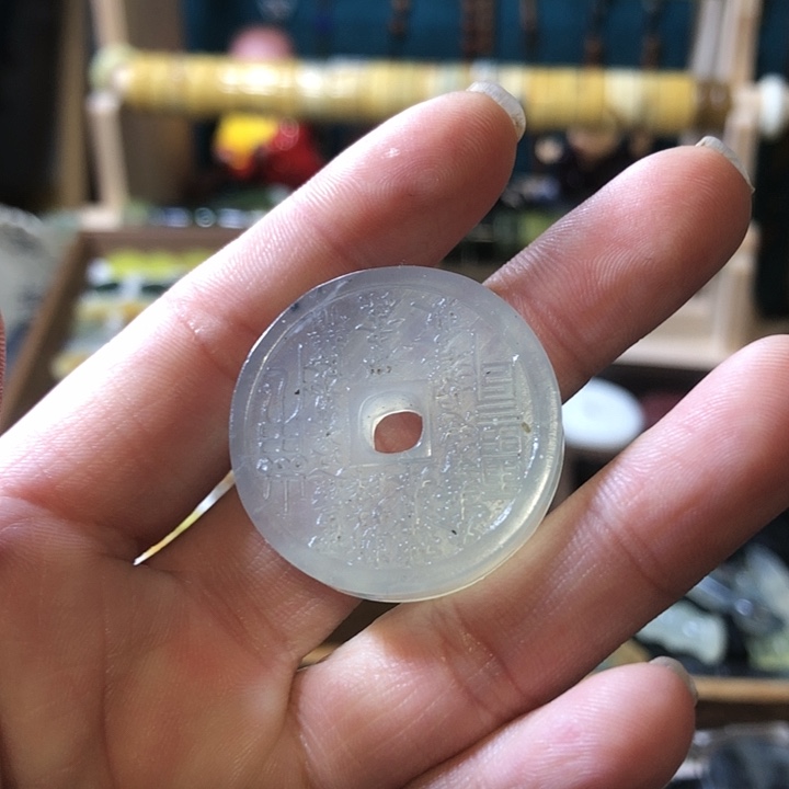 岫玉岫玉挂件未镶嵌