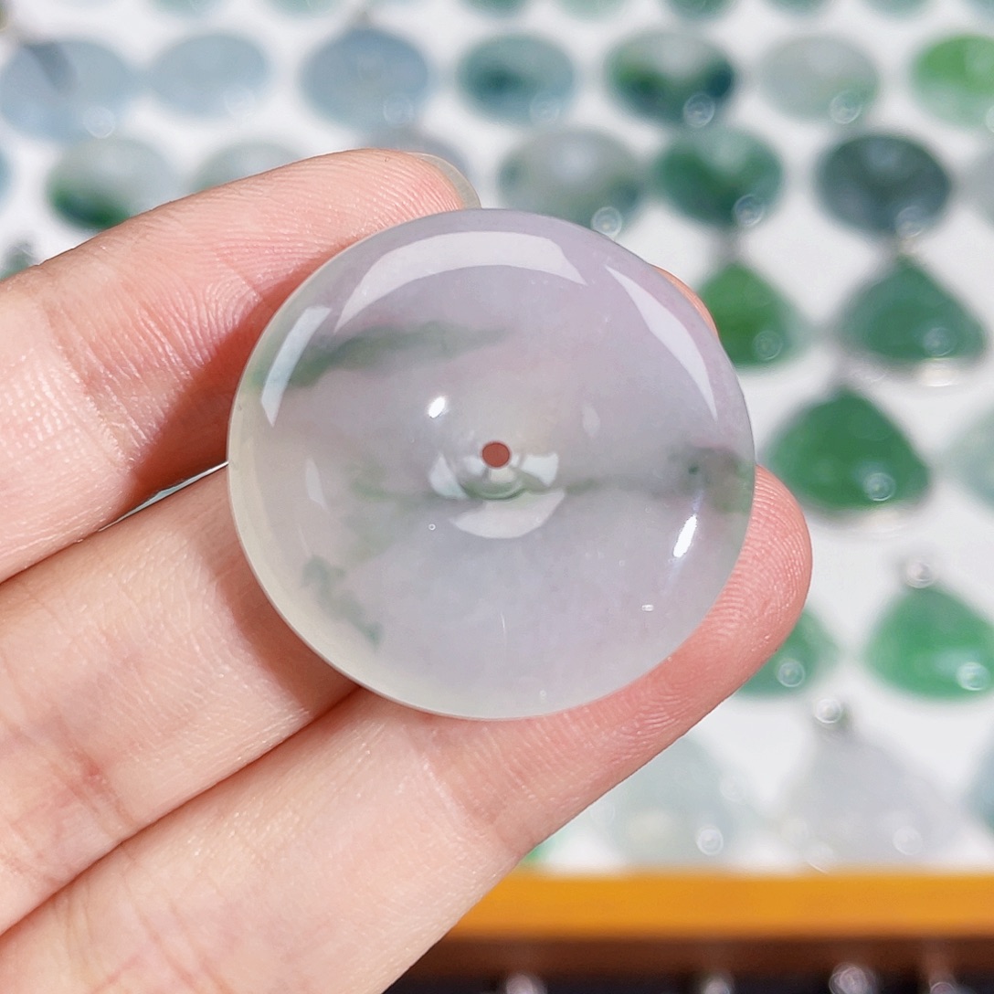 颈饰未镶嵌翡翠吊坠