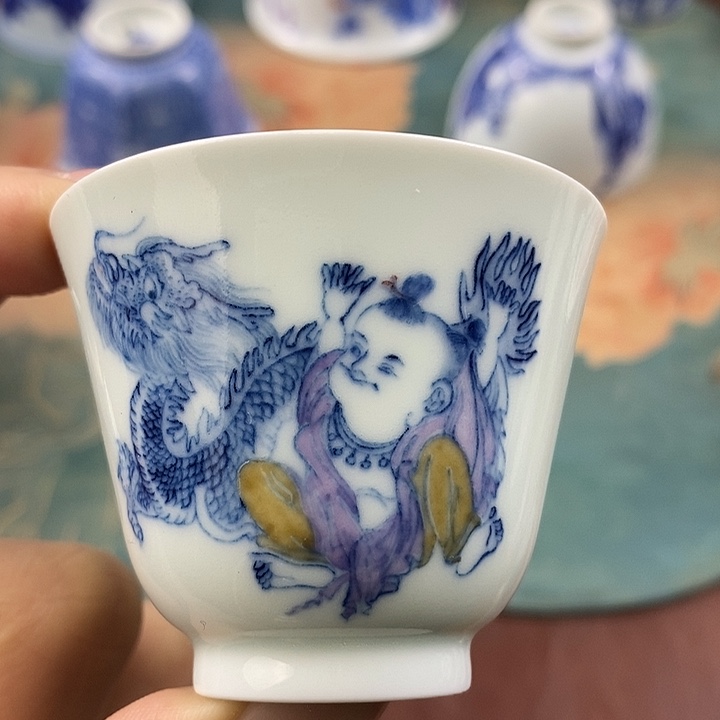 杯0*0现代景德镇全手工全手绘茶具168888