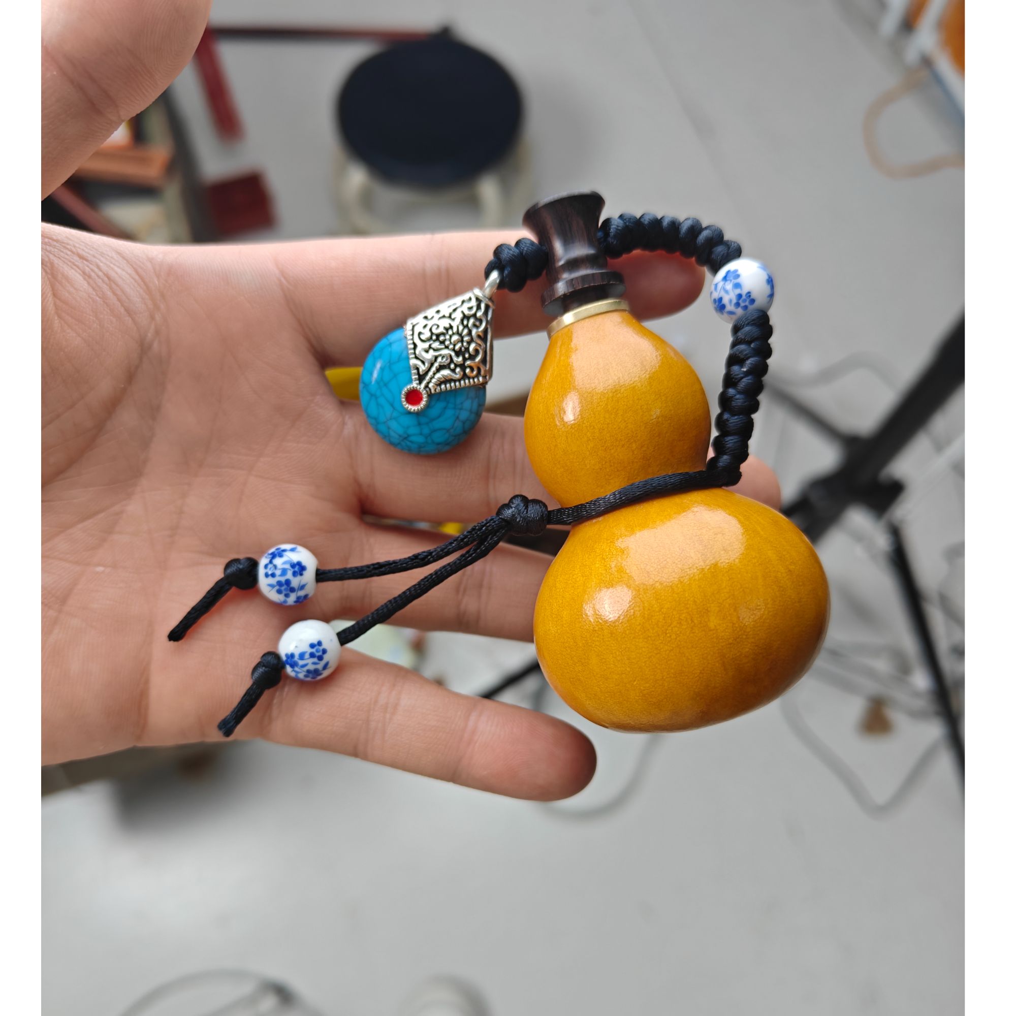 【闪购链接】精品黄葫芦手把件