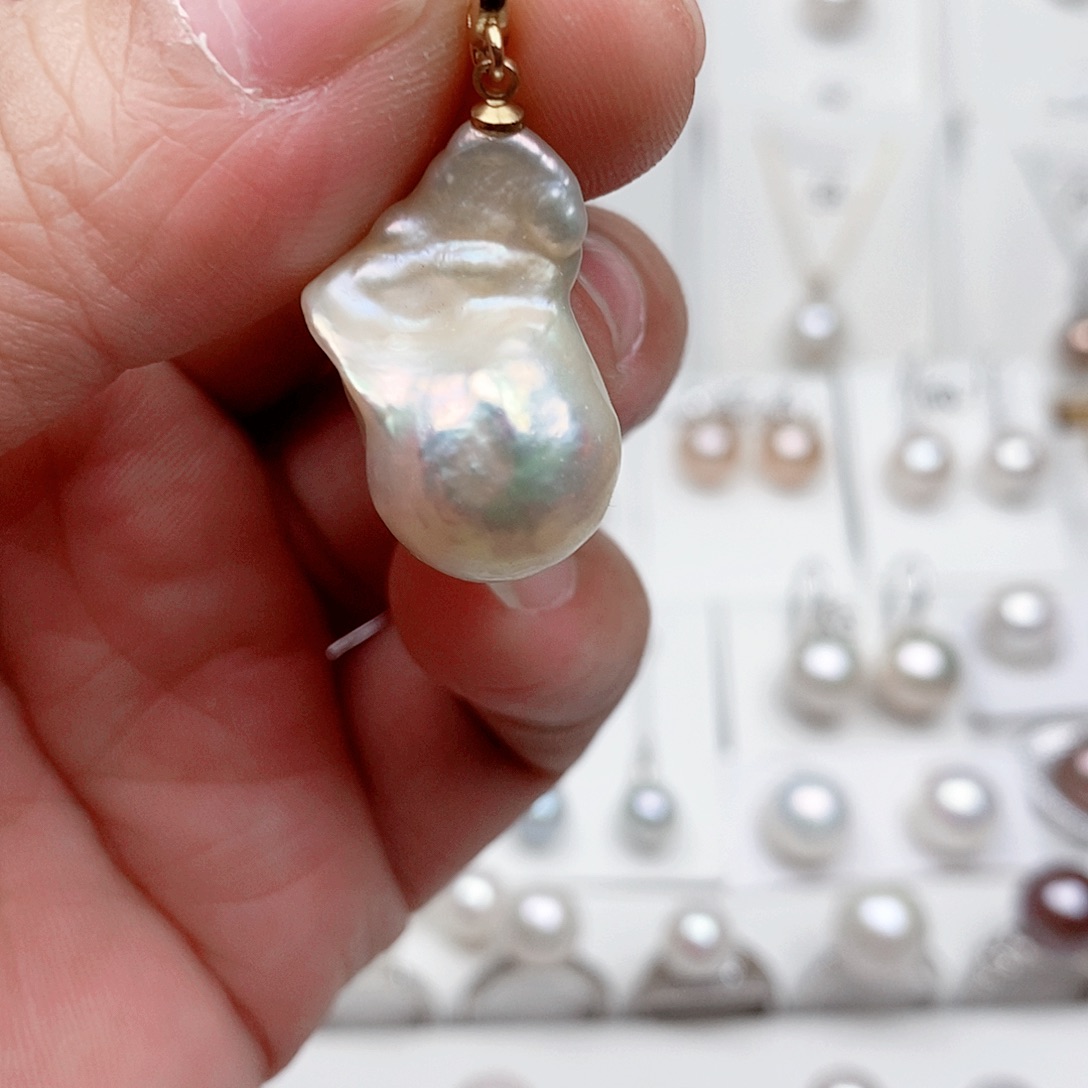 淡水珍珠颈饰合金004