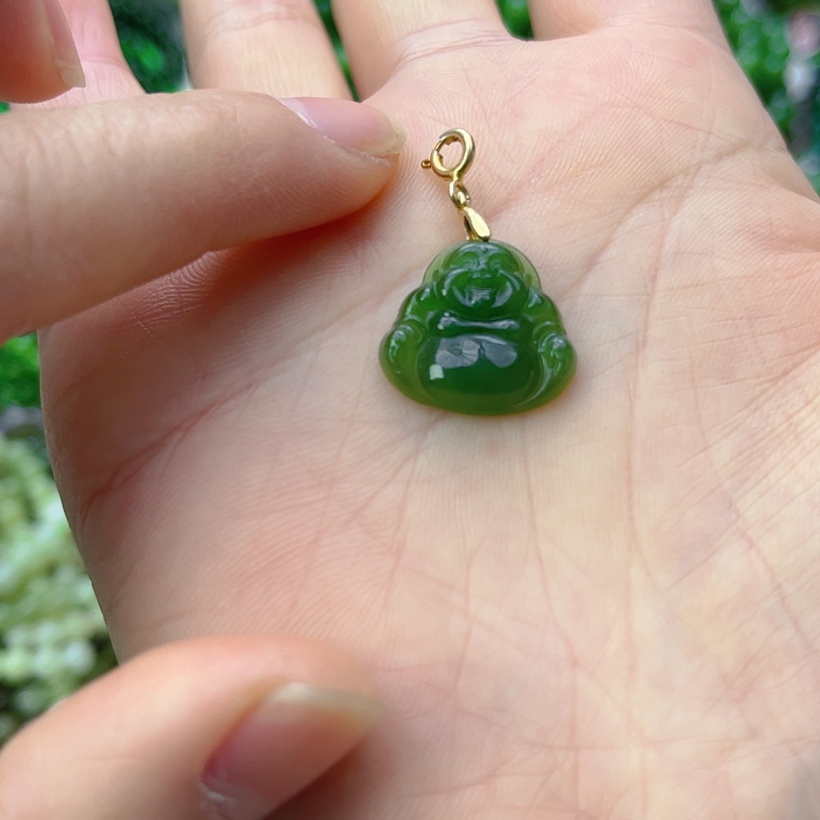 【闪购商品】和田玉颈饰银S925镶嵌