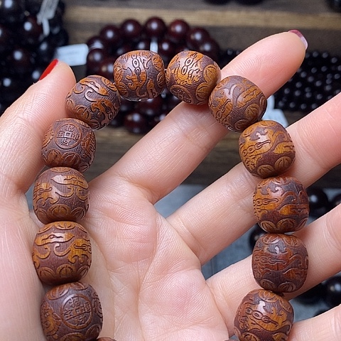 非洲紫檀（红花梨）手串/手链