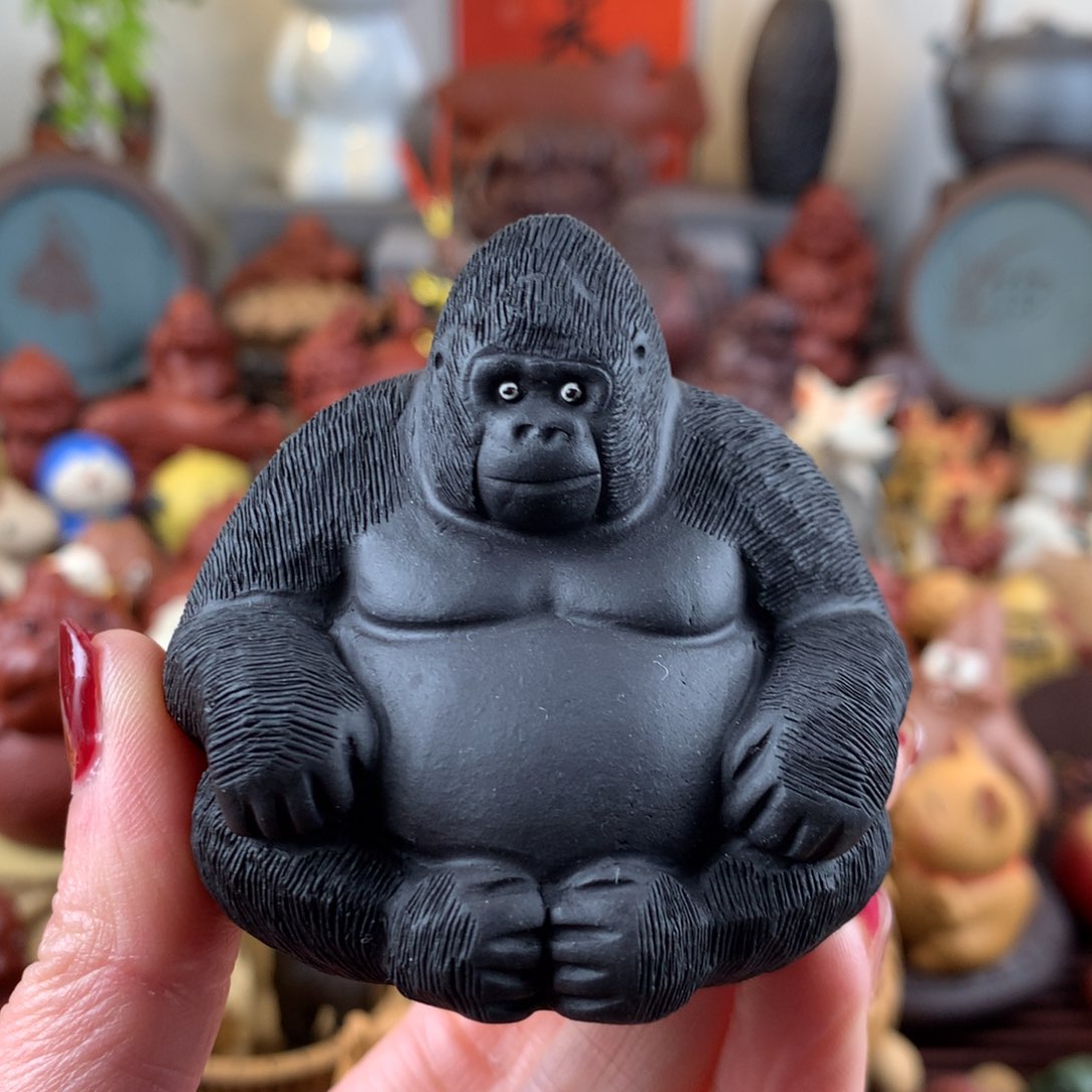 紫砂茶宠猩猩茶宠