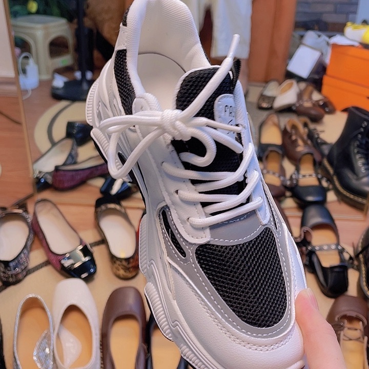 青*37码女鞋老爹休闲运动鞋