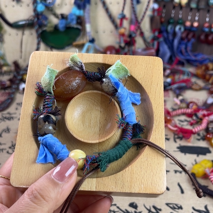 玛瑙/玉髓未镶嵌手链