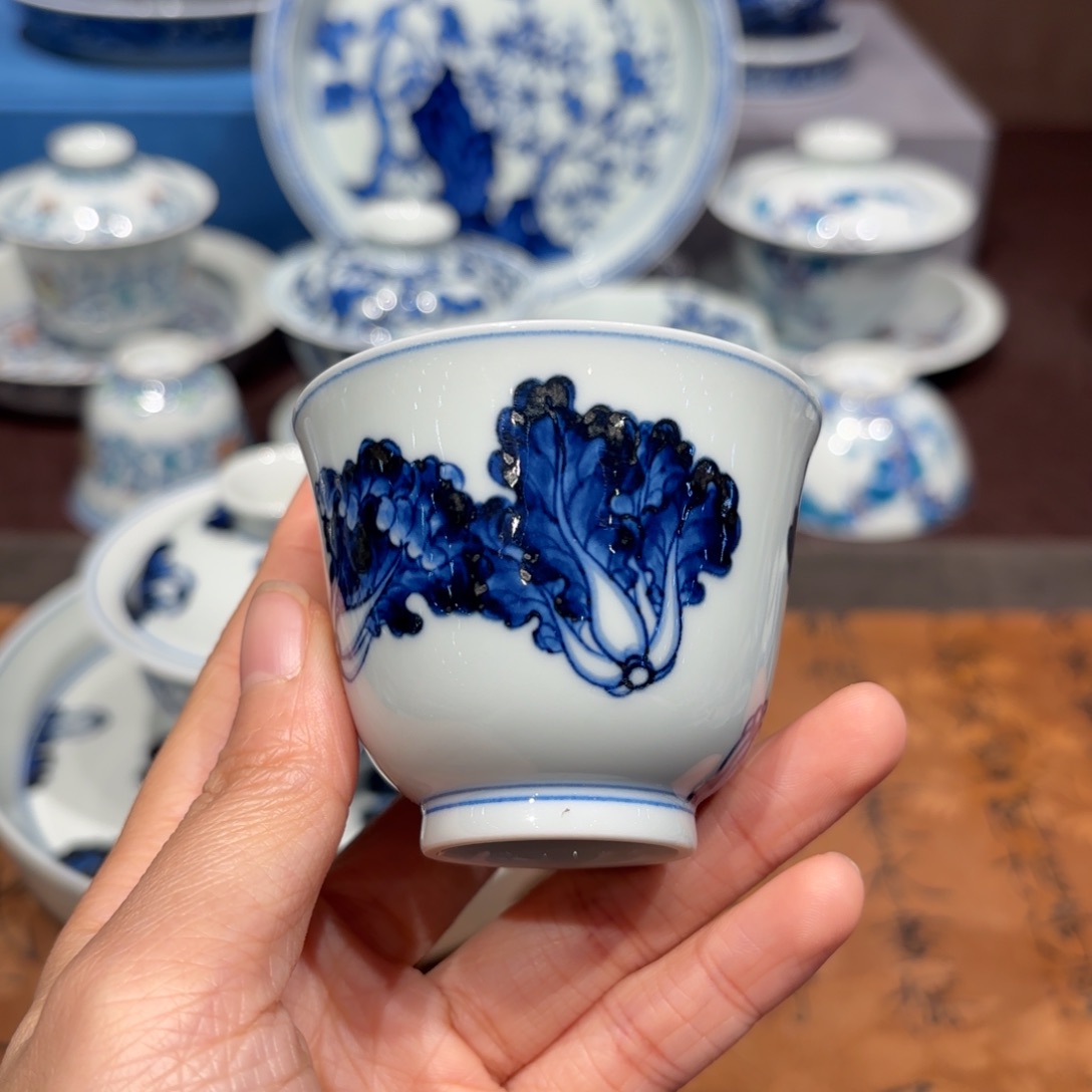 瓷片景德镇纯手工手绘