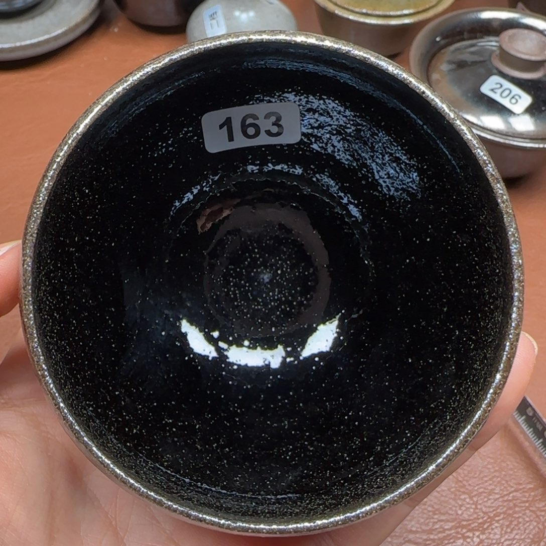 刘***奇茶盏龙窑柴烧原矿原釉163