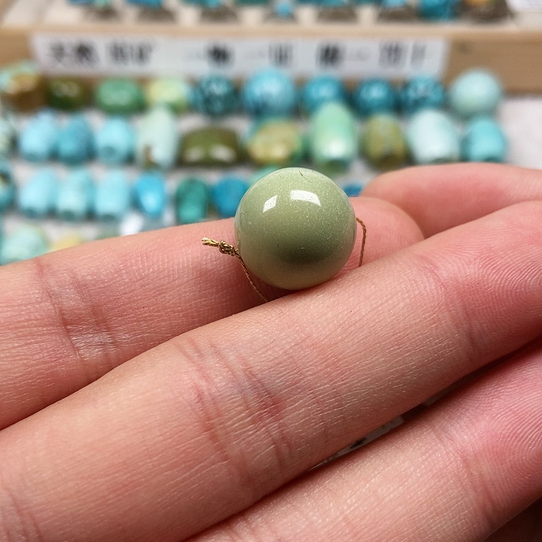 未镶嵌绿松石珠宝半成品菲**斯