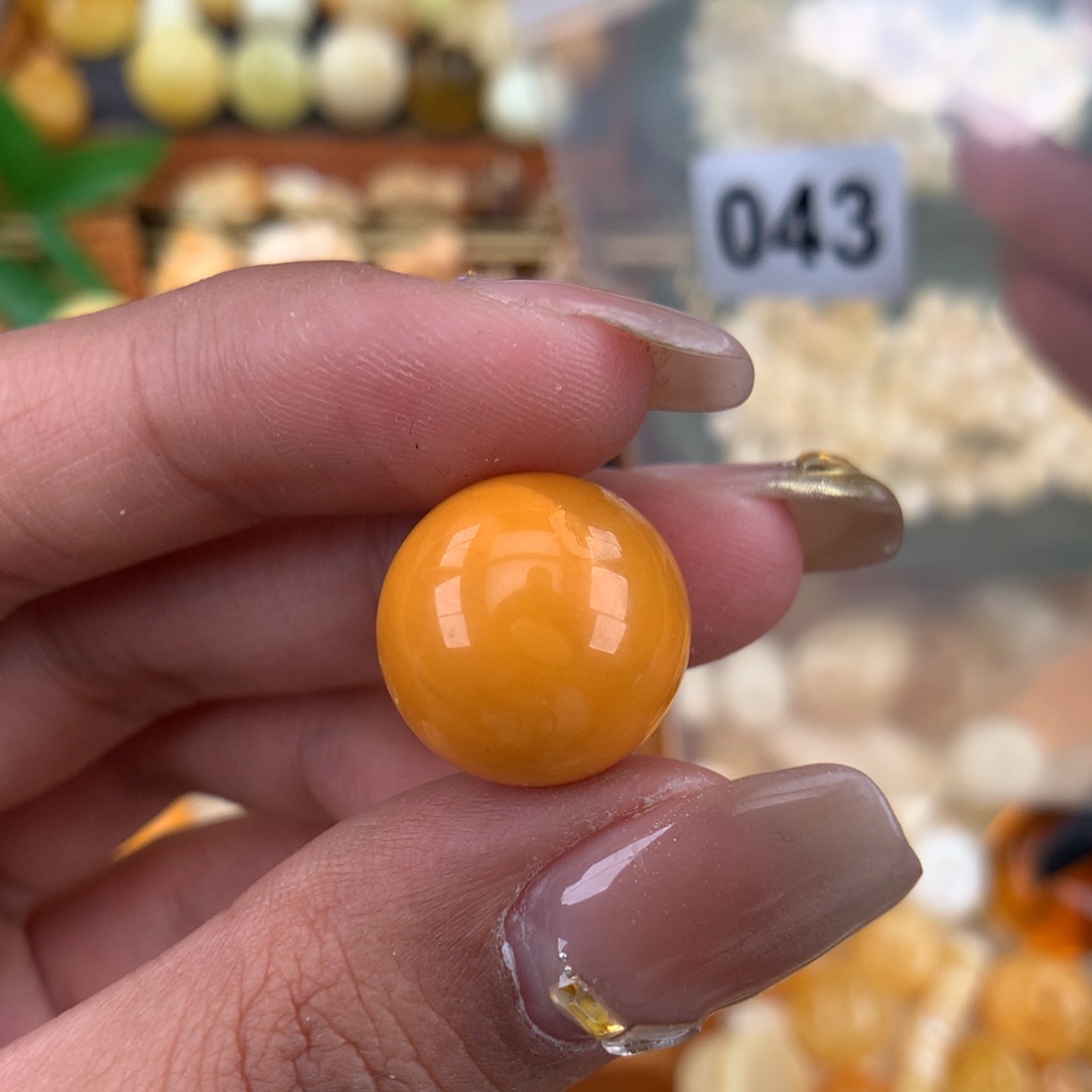 琥珀珠宝奇石未镶嵌15.8