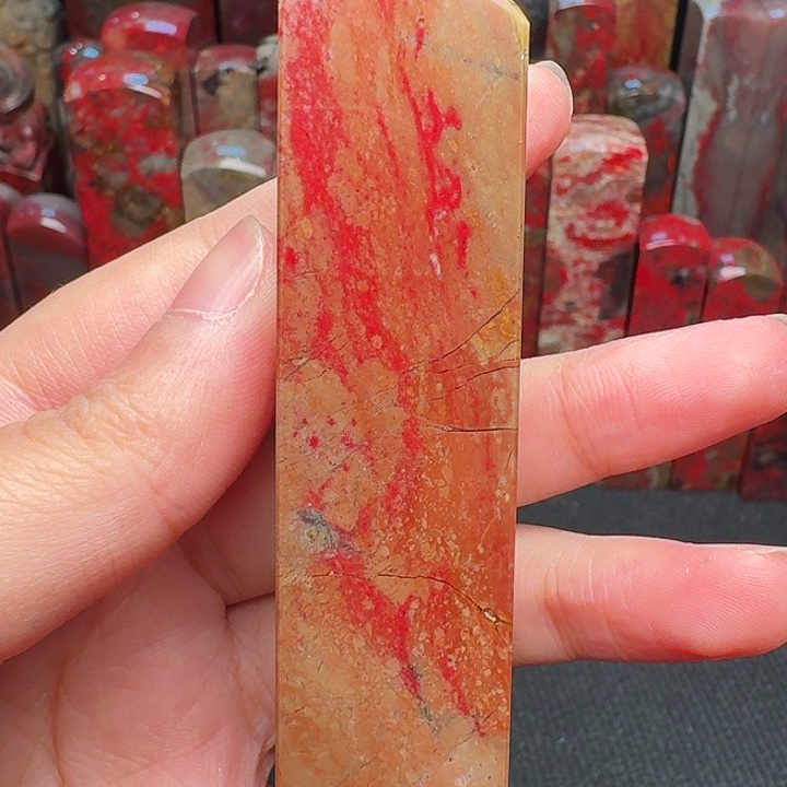 昌化石印石精品昌化鸡血石