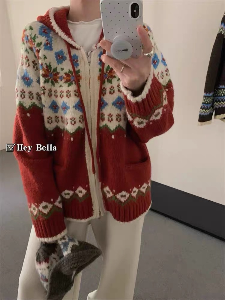 【R763-R863】毛衣皮衣风衣 韩国小众设计chic