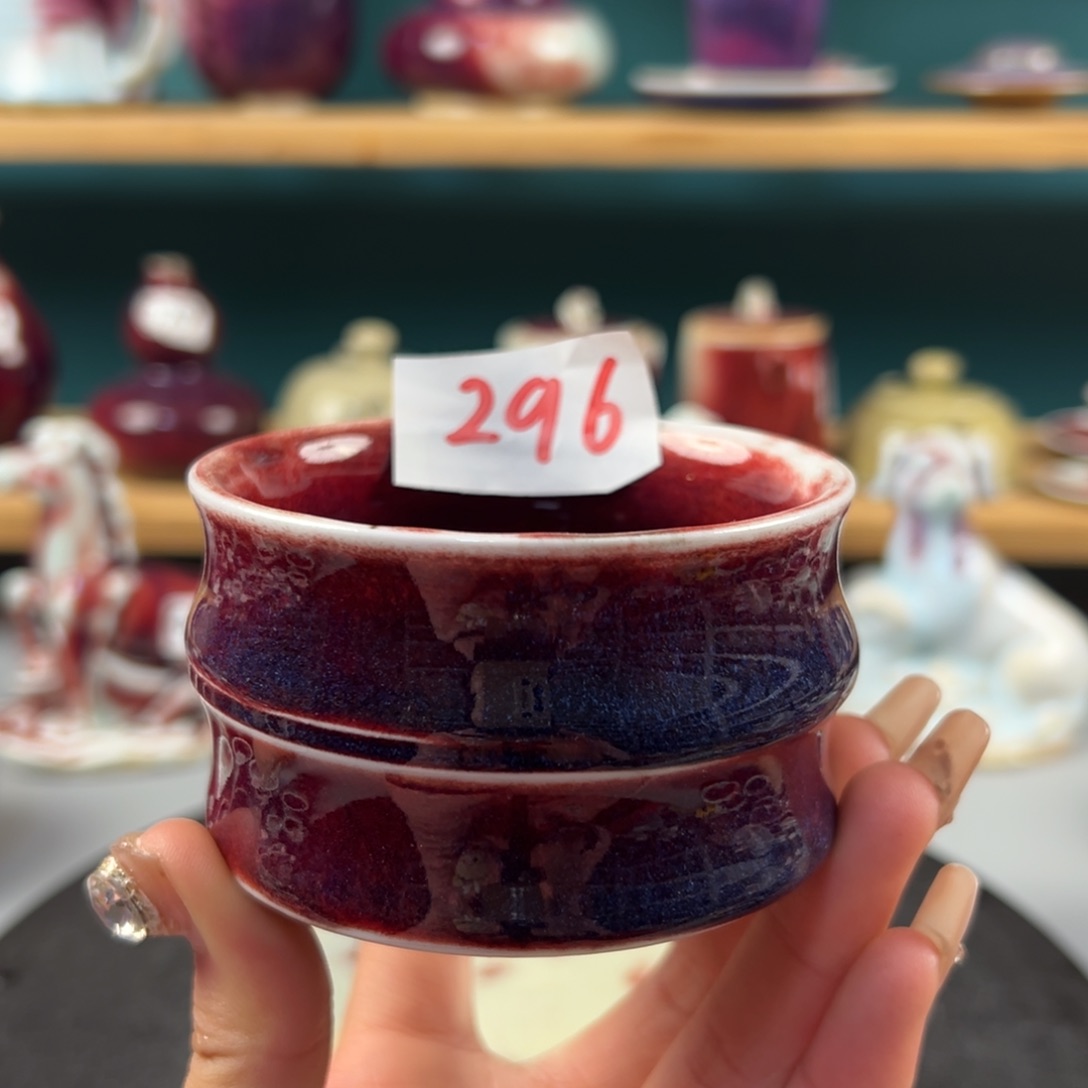 瓷片微瑕主人杯纯手工