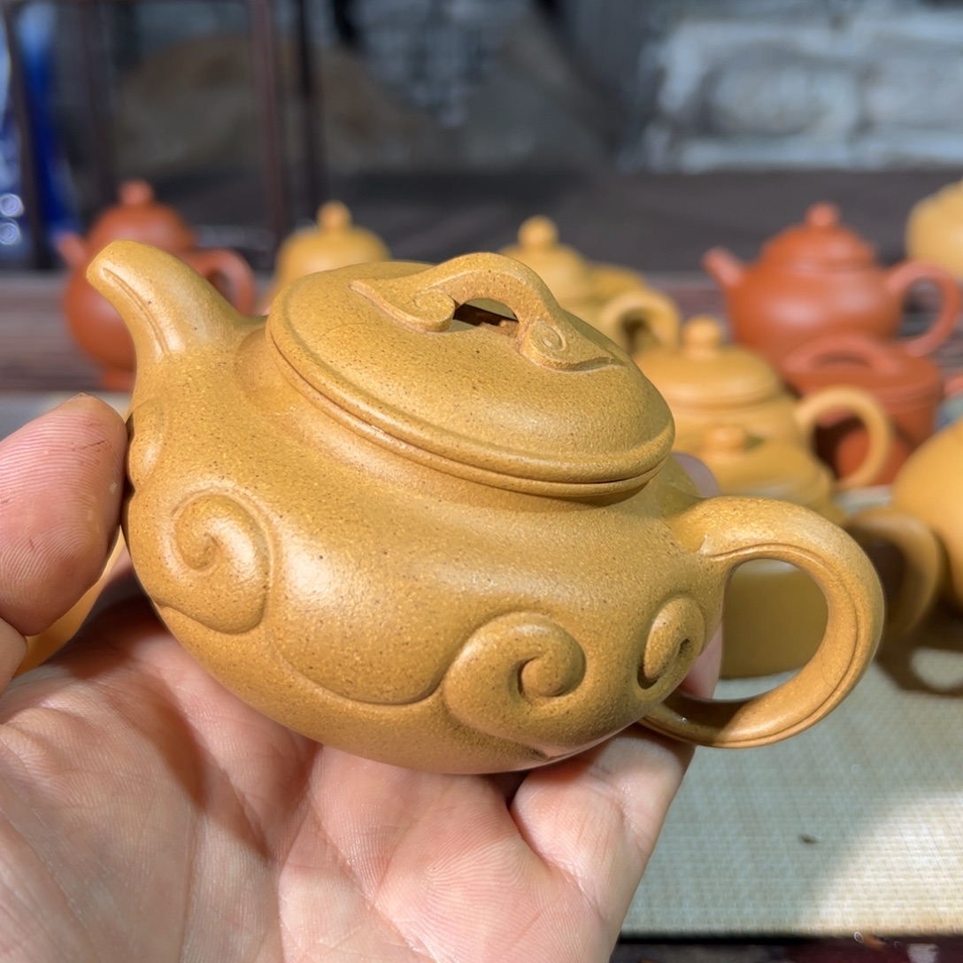 要***先紫砂茶壶全手制作