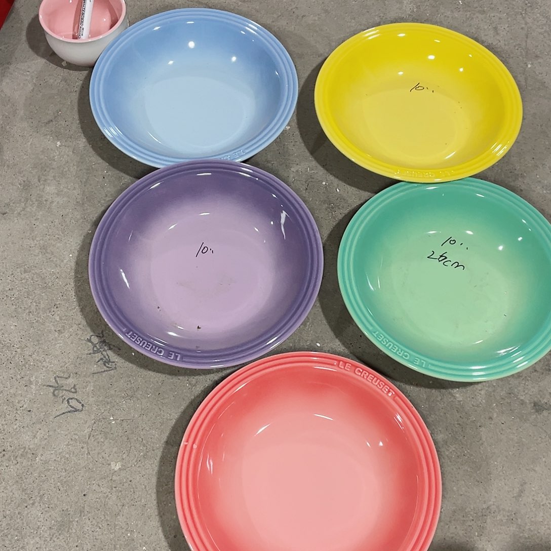 瓷片微瑕陶瓷餐具家用 一个