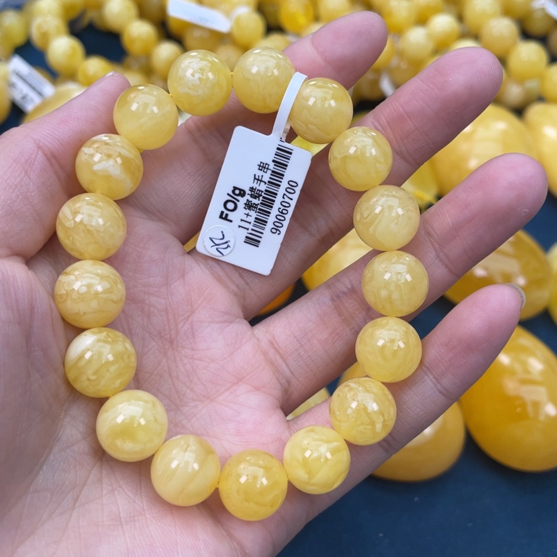 琥珀裸石未镶嵌琥珀蜜蜡w 212