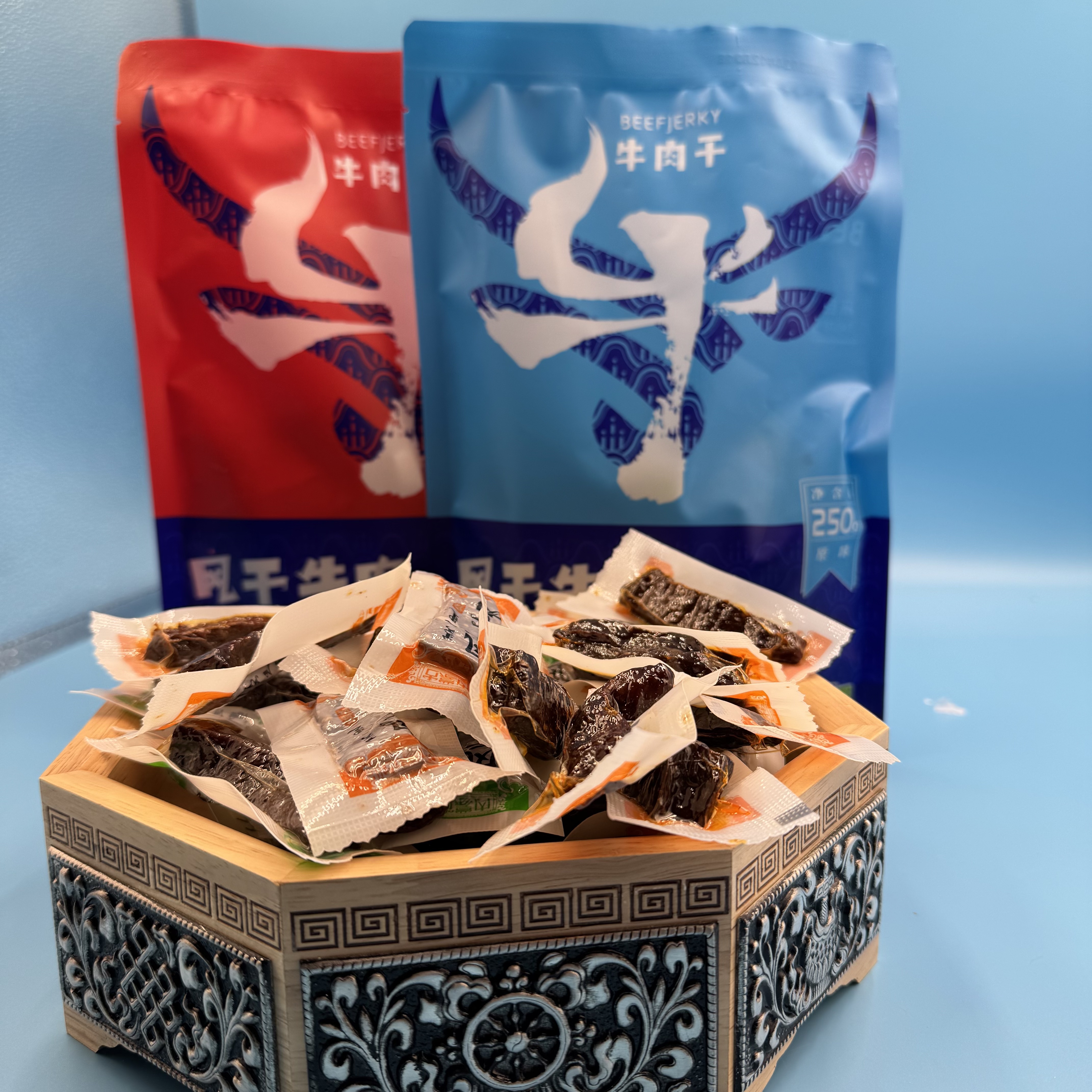 【撒欢牧场专属】内蒙古呼伦贝尔无添加牛肉干