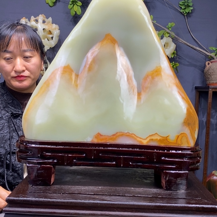 石材精品古青石摆件