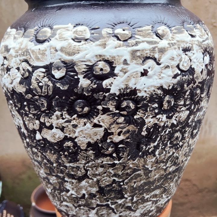 紫砂花盆高约30口约20