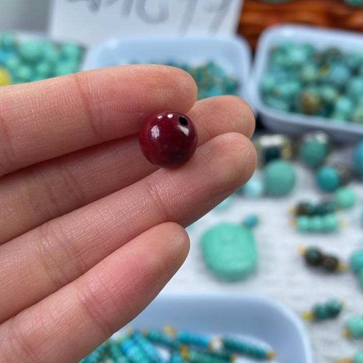 南红玛瑙未镶嵌手链