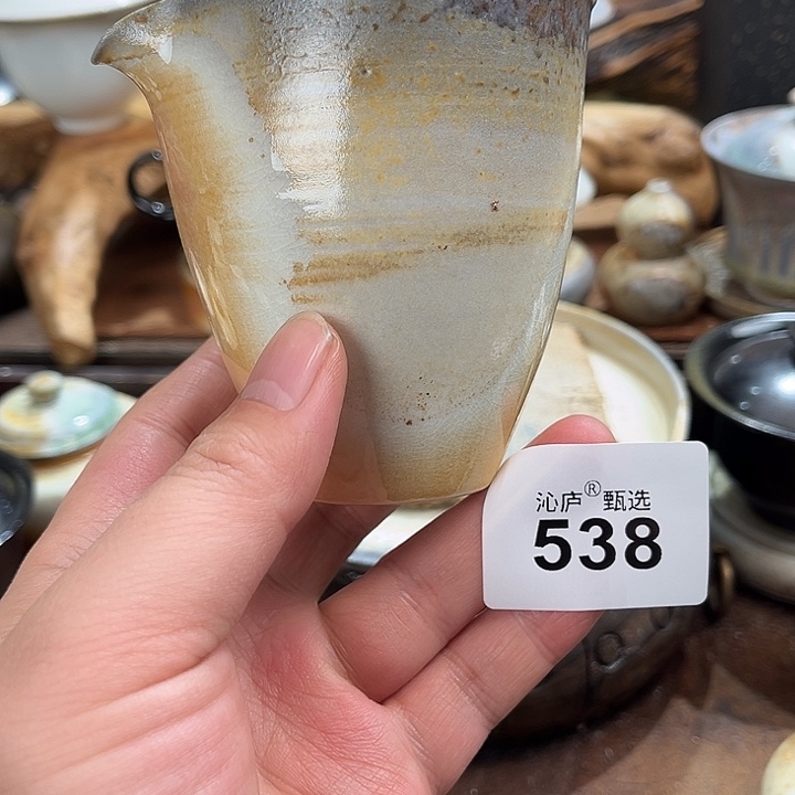 沁庐柴窑古法柴烧全手工茶具