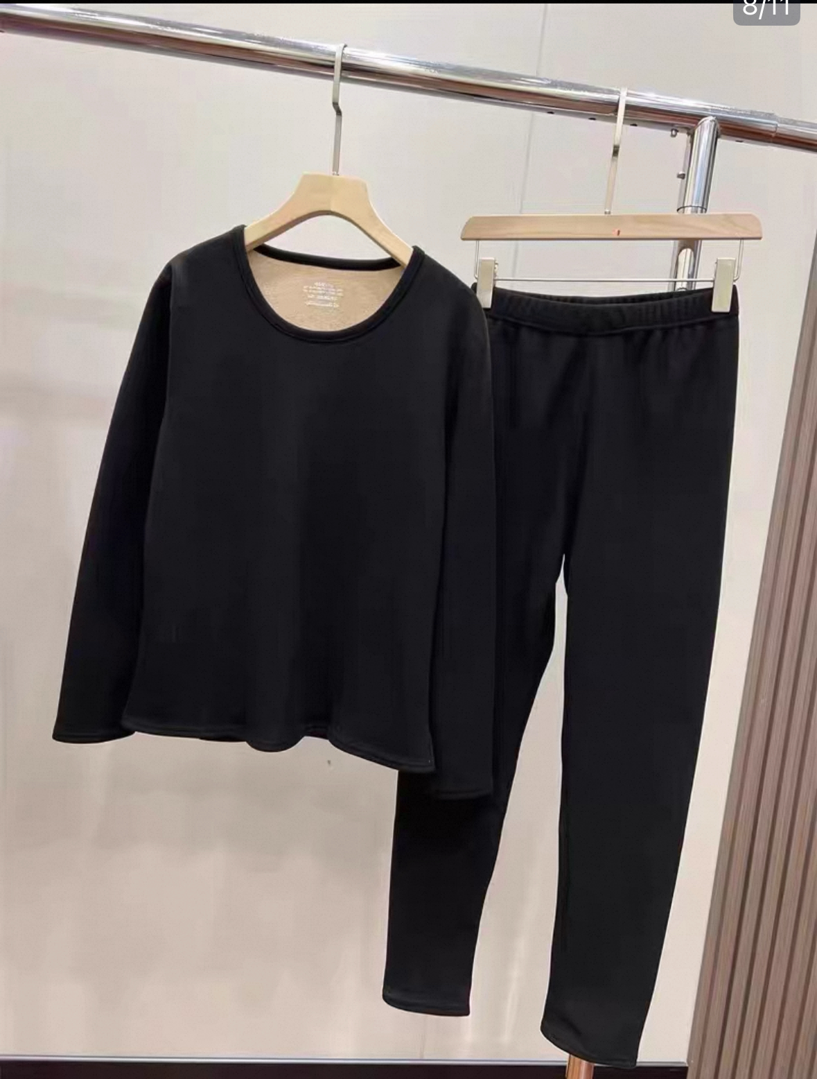 兰子左5-1下021款保暖男套装