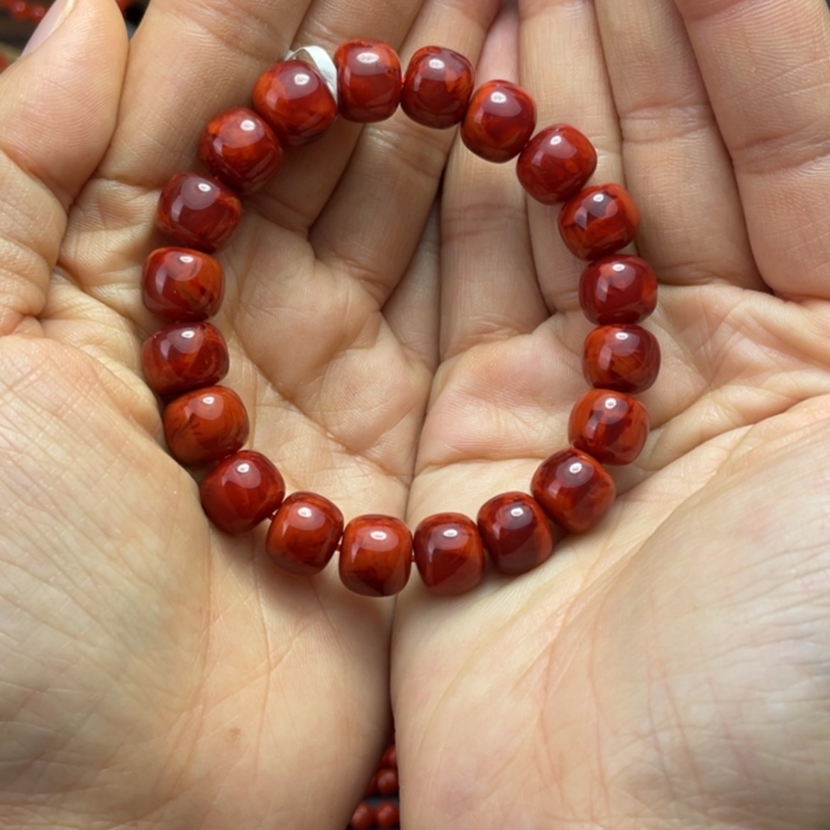 【闪购商品】南红玛瑙原矿手串11未镶嵌冷**鸿